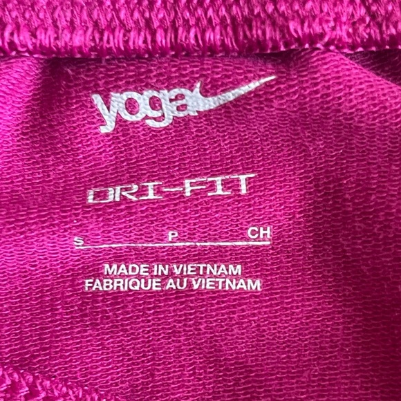 Nike Dri-FIT Yoga joggers in Pink and gray set - Picture 4 of 10